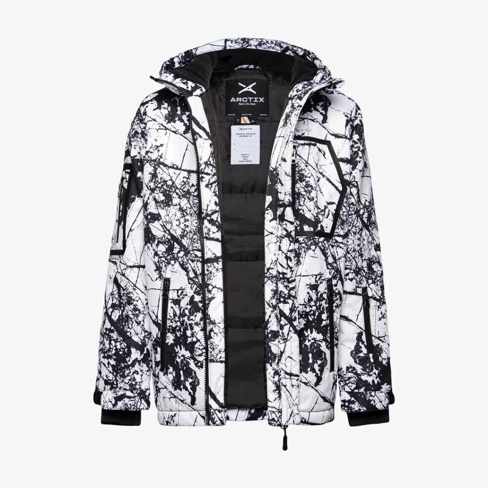 NEW Arctix Toddler High Altitude Insulated Jacket Cracked Marble White 2T